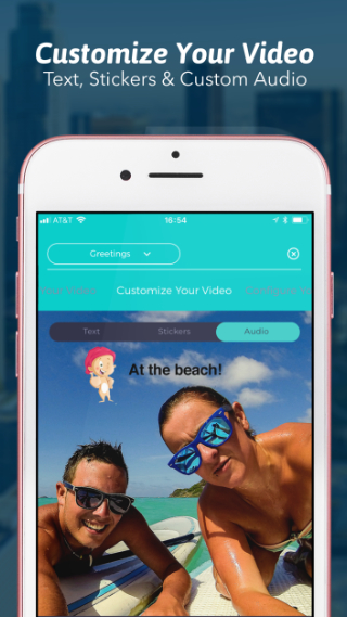 App screen one